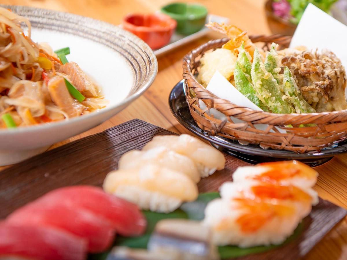 Hotel Noboribetsu Manseikaku Esterno foto